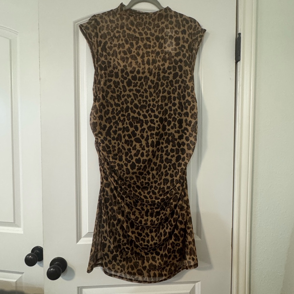 Abercrombie & Fitch Leopard Paloma Mini Dress